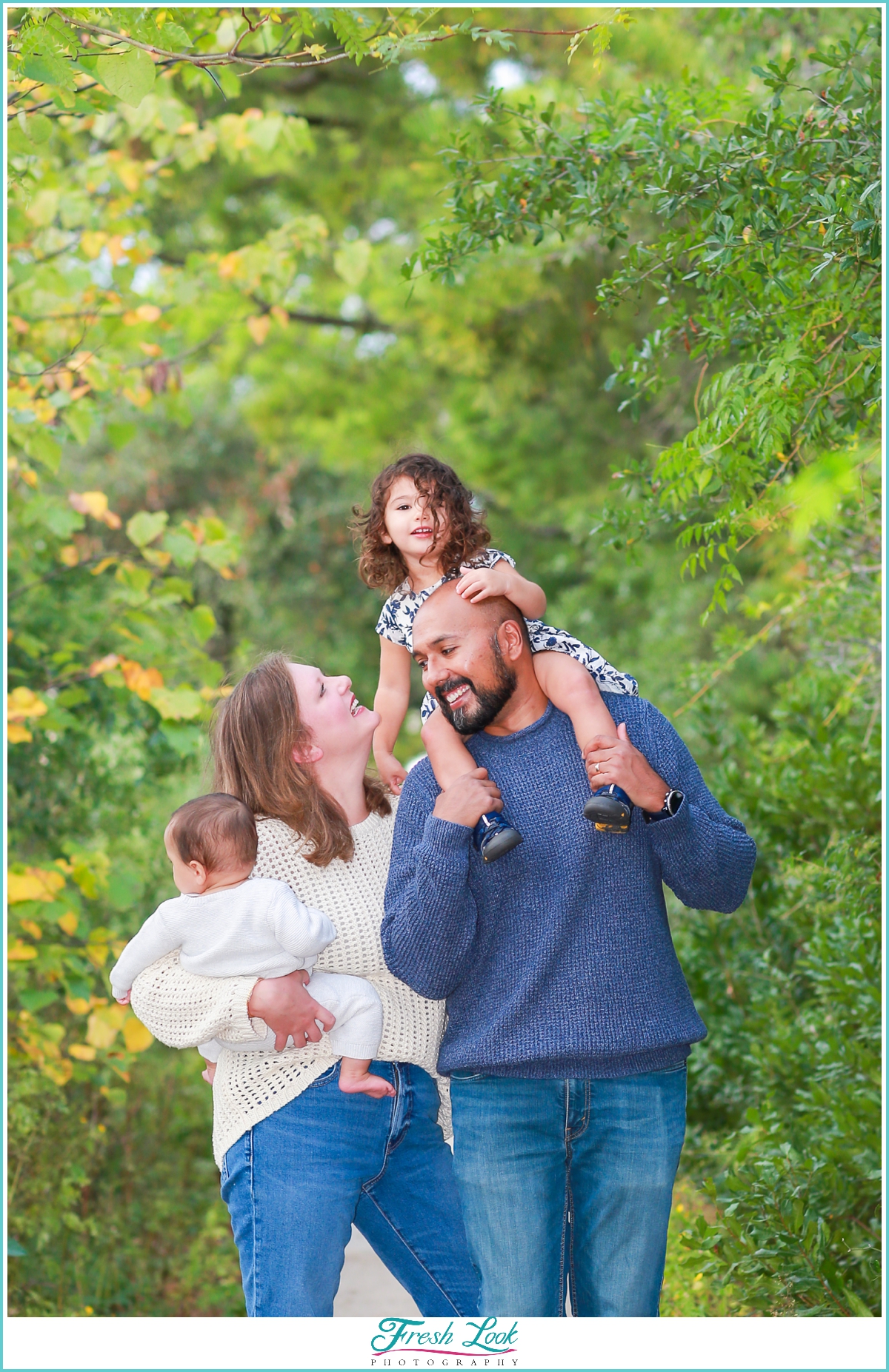 fun family photoshoot