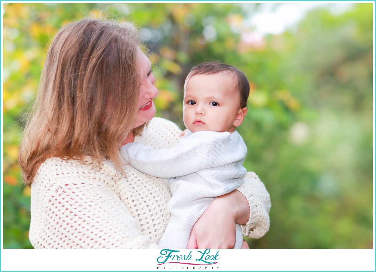 mother and son photoshoot