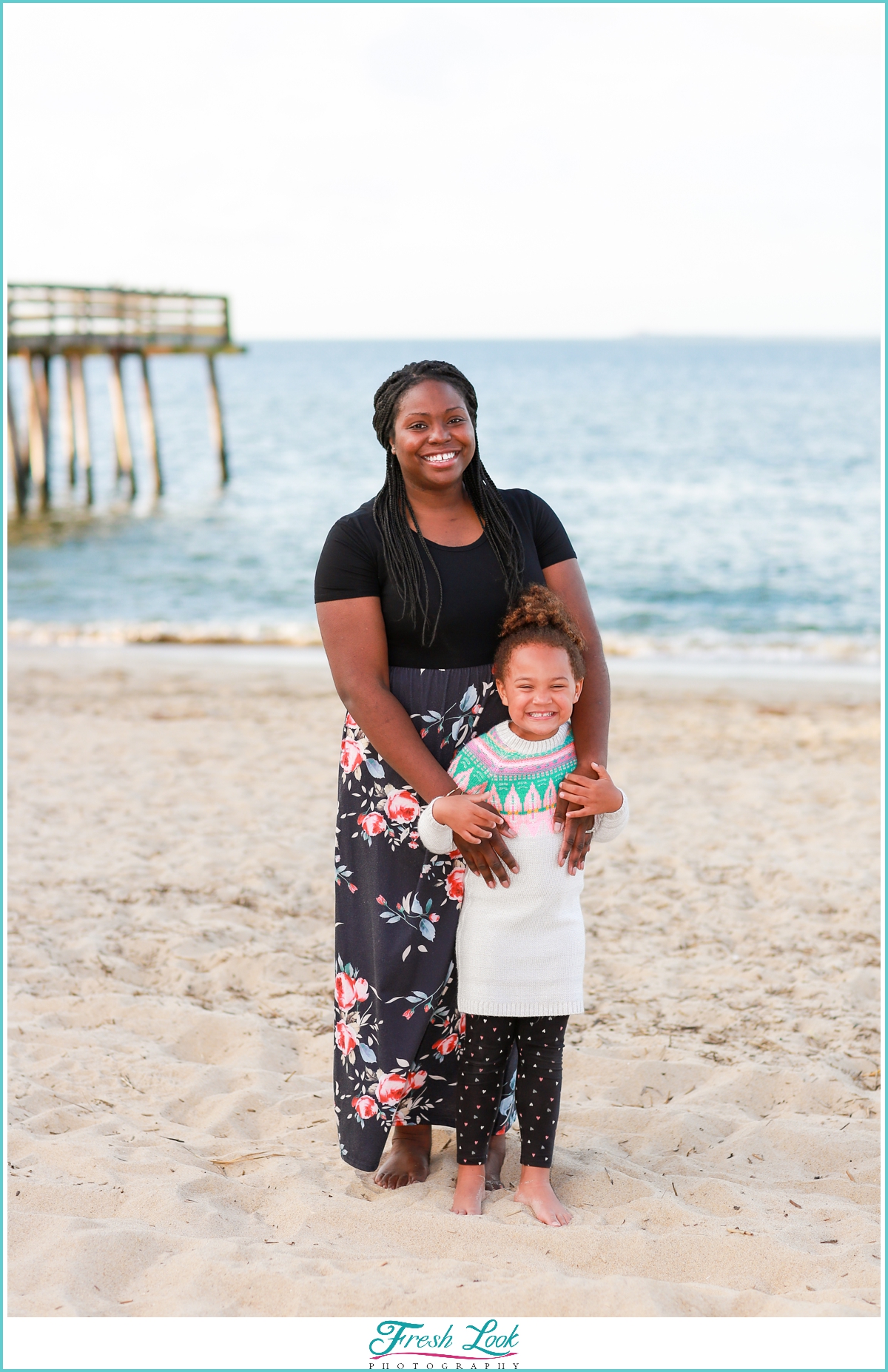 mother and daughter photoshoot