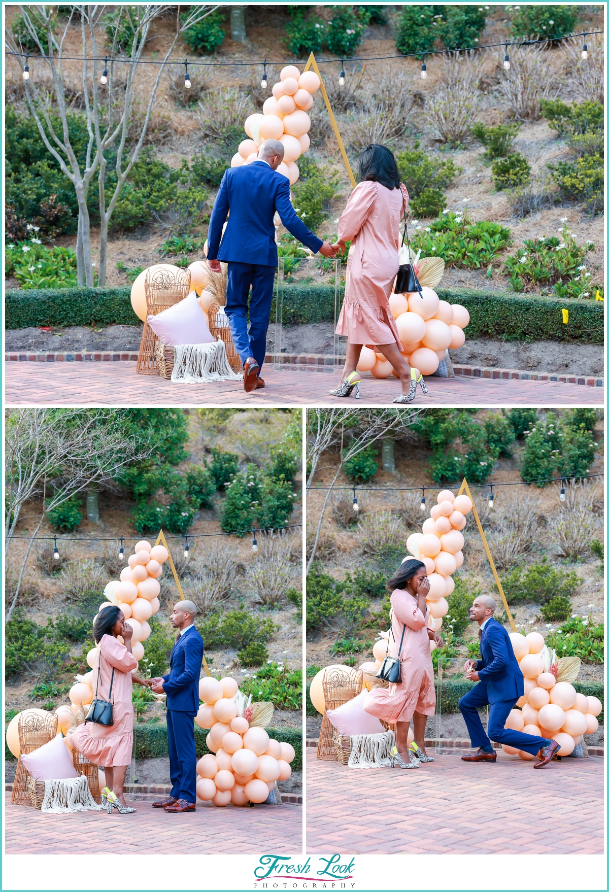 surprise proposal at Cavalier hotel