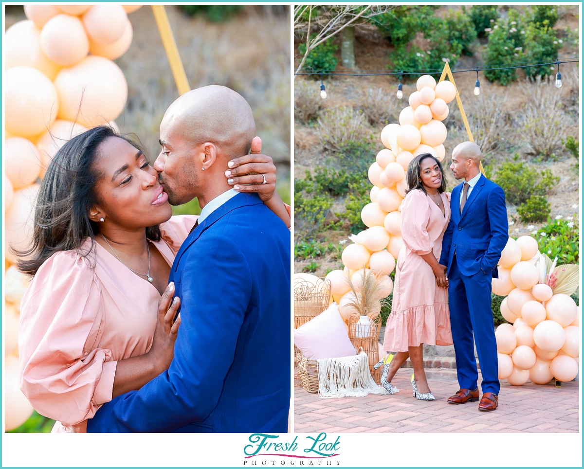 surprise proposal at the Historic Cavalier Hotel