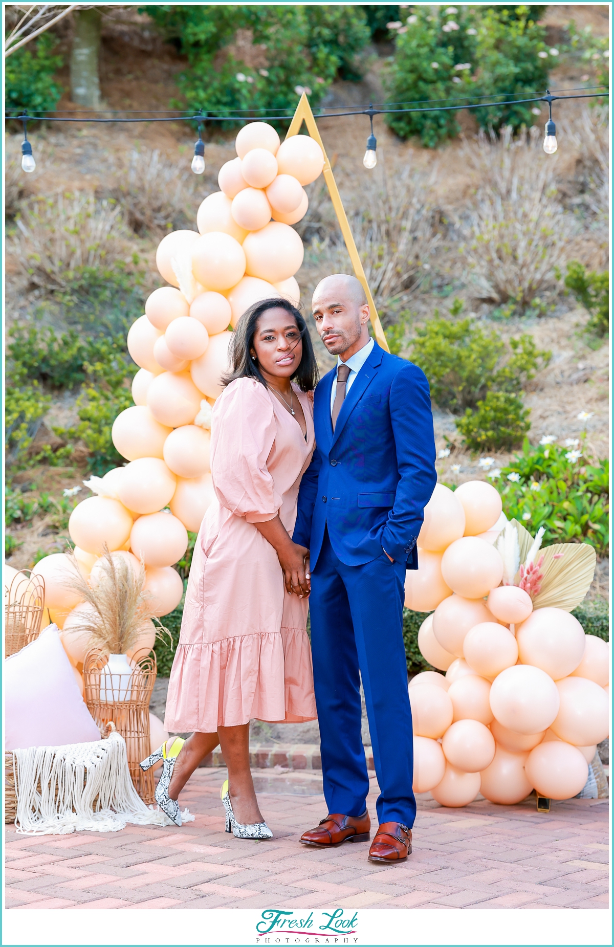 romantic couples portraits after engagement