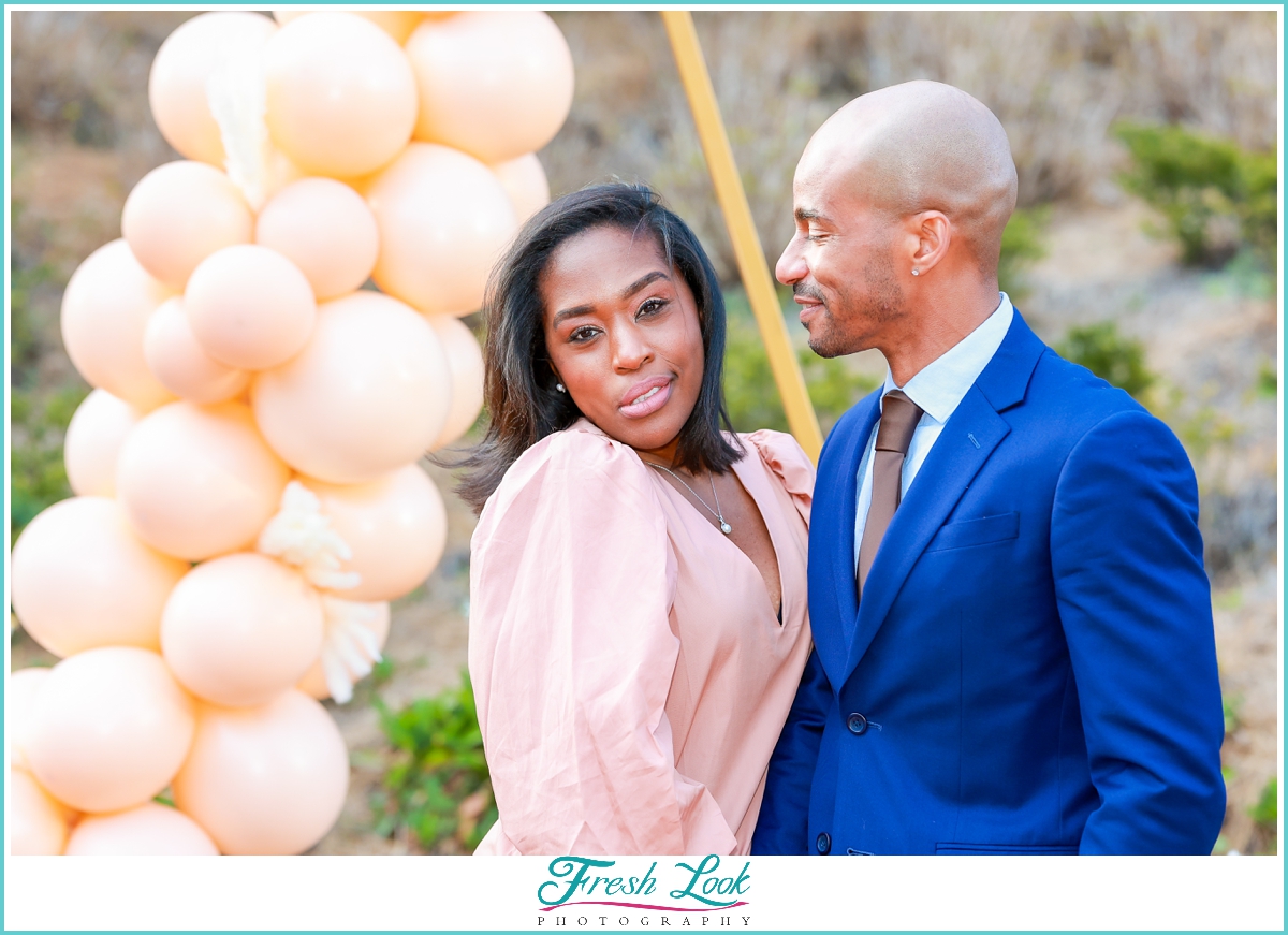 black love engagement photography