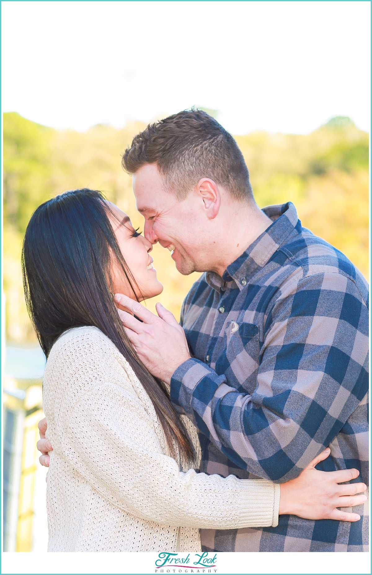 engagement photos by the water