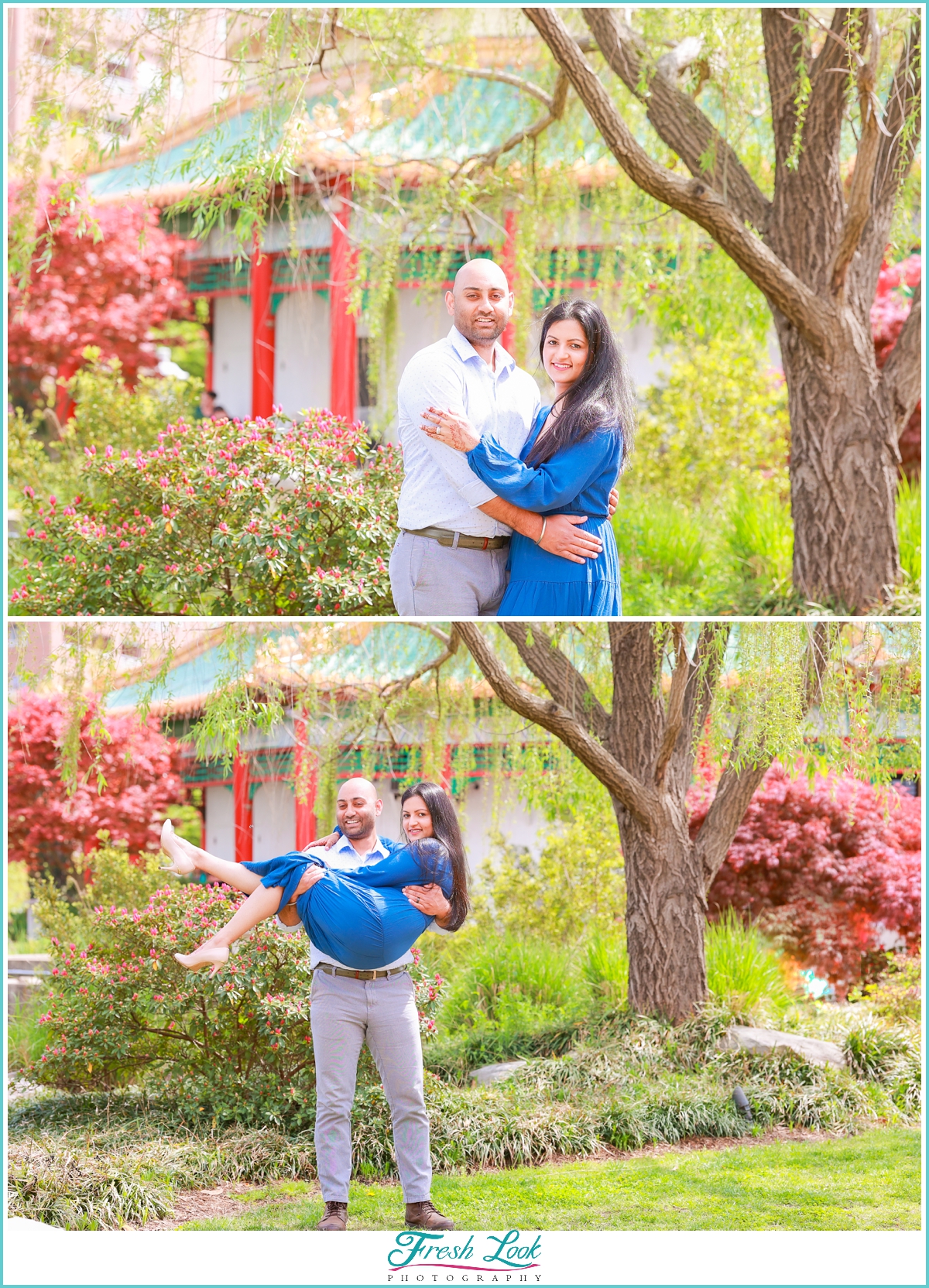 Norfolk Pagoda Couples Session