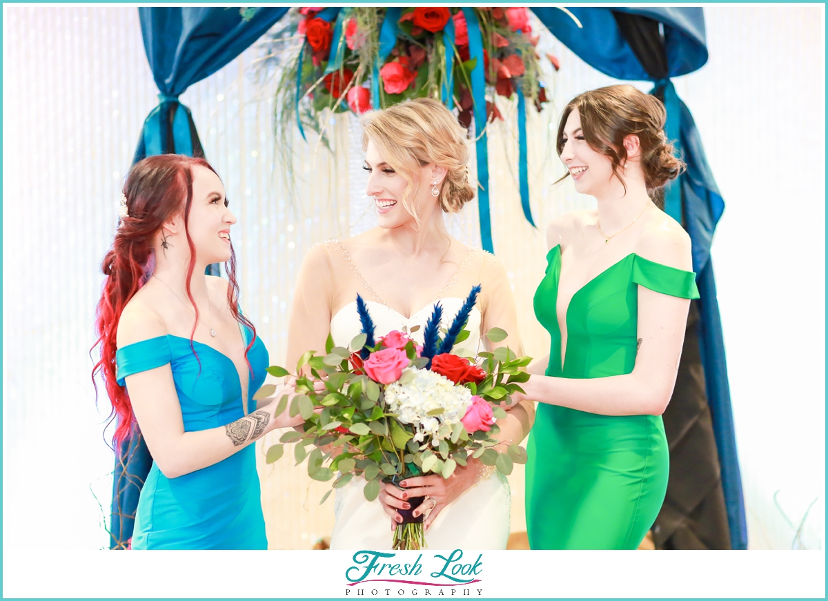 fall jewel toned wedding inspo