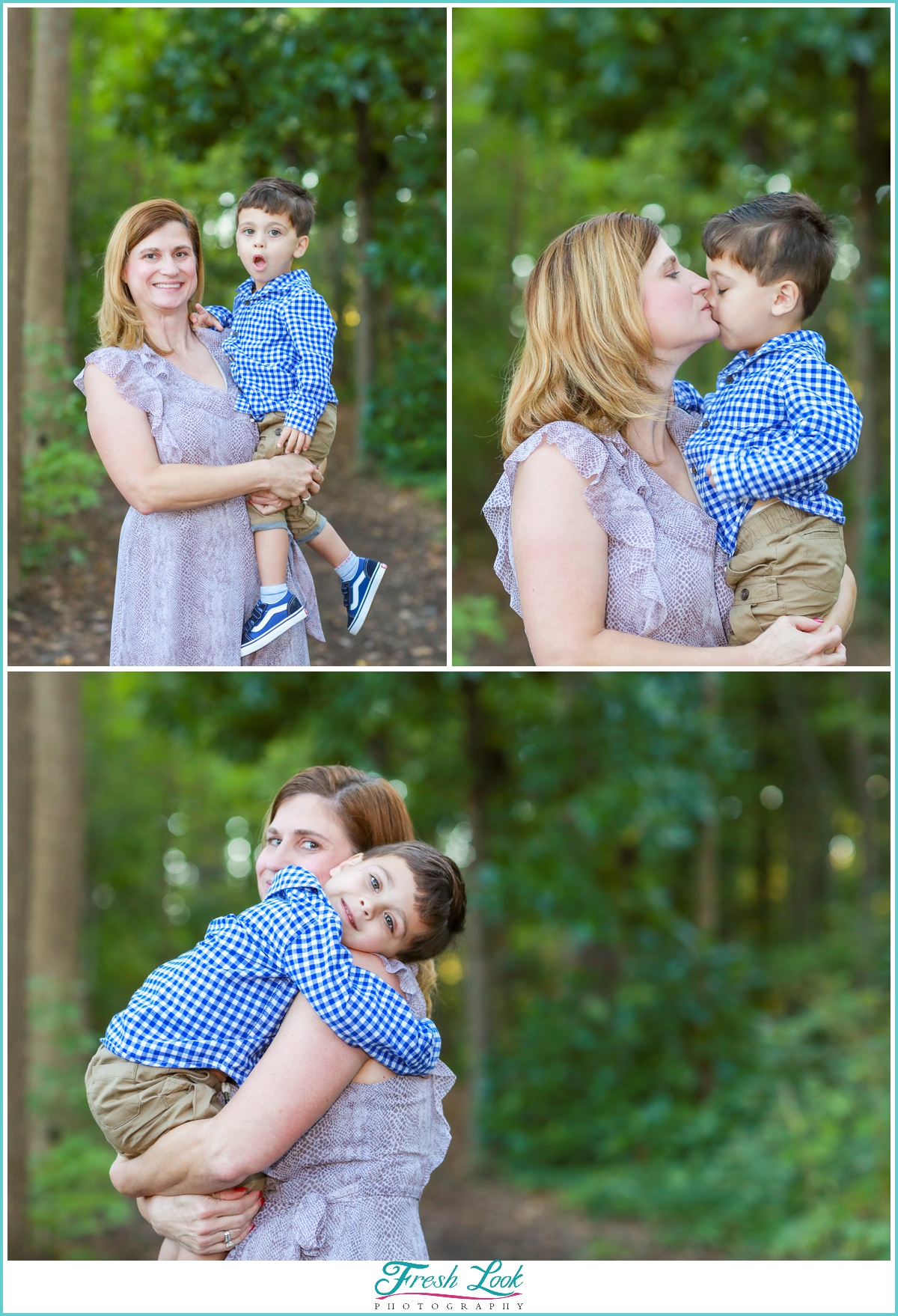 mother and son photoshoot