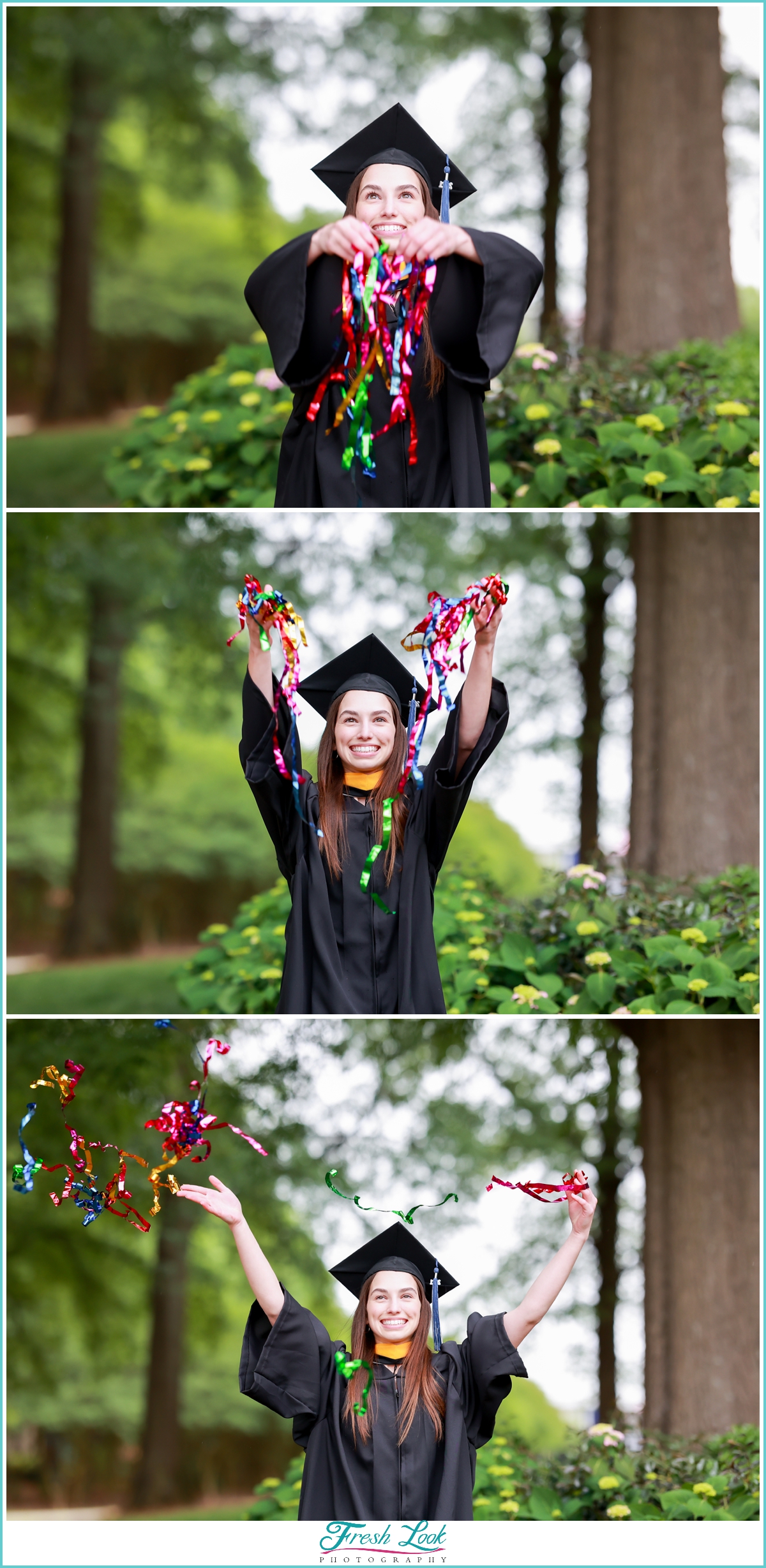 Streamers fun at graduation