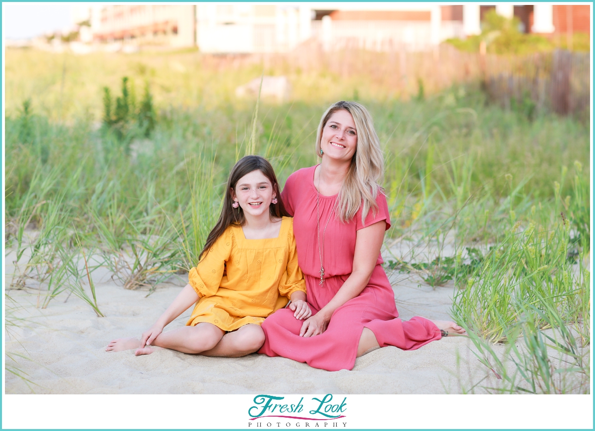 beach family photoshoot