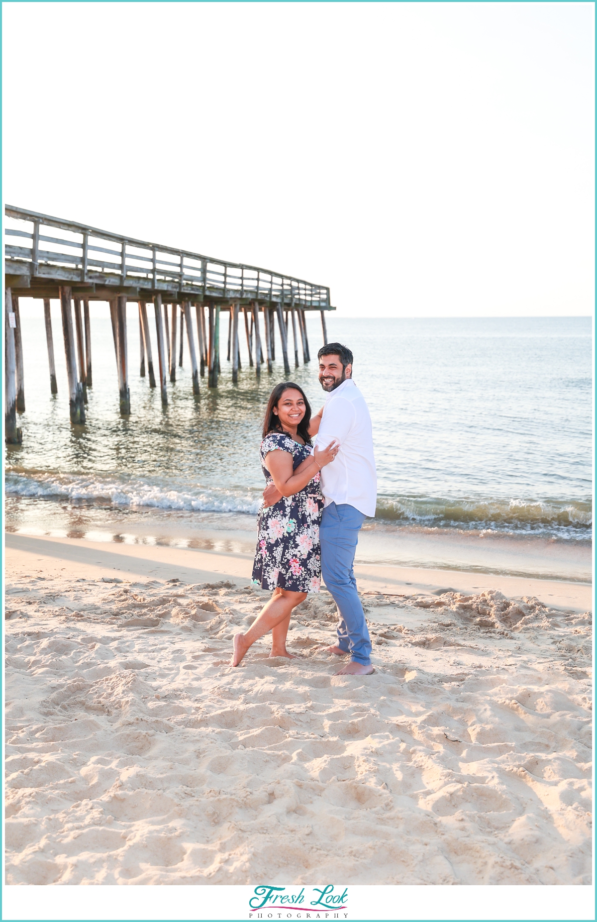 Beach engagement shoot ideas