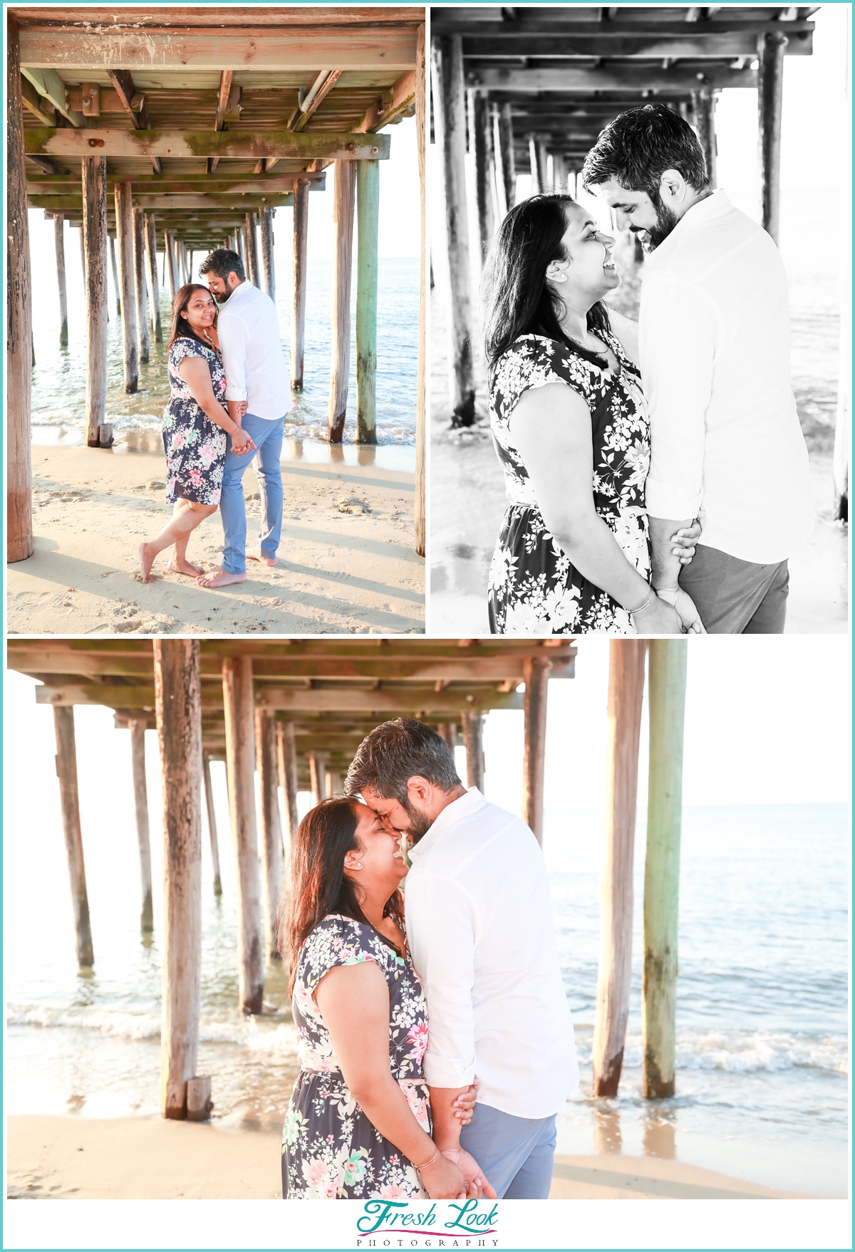 beach engagement shoot ideas