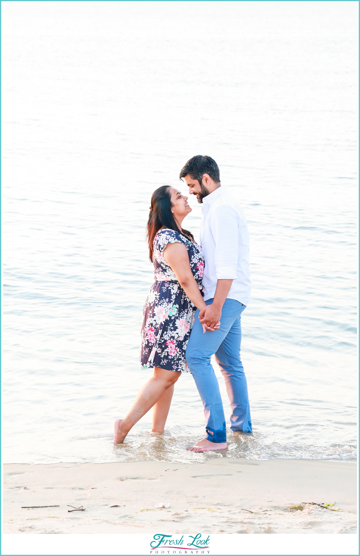 sunset engagement photoshoot 