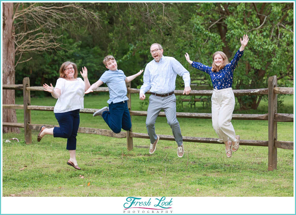 fun family photoshoot ideas