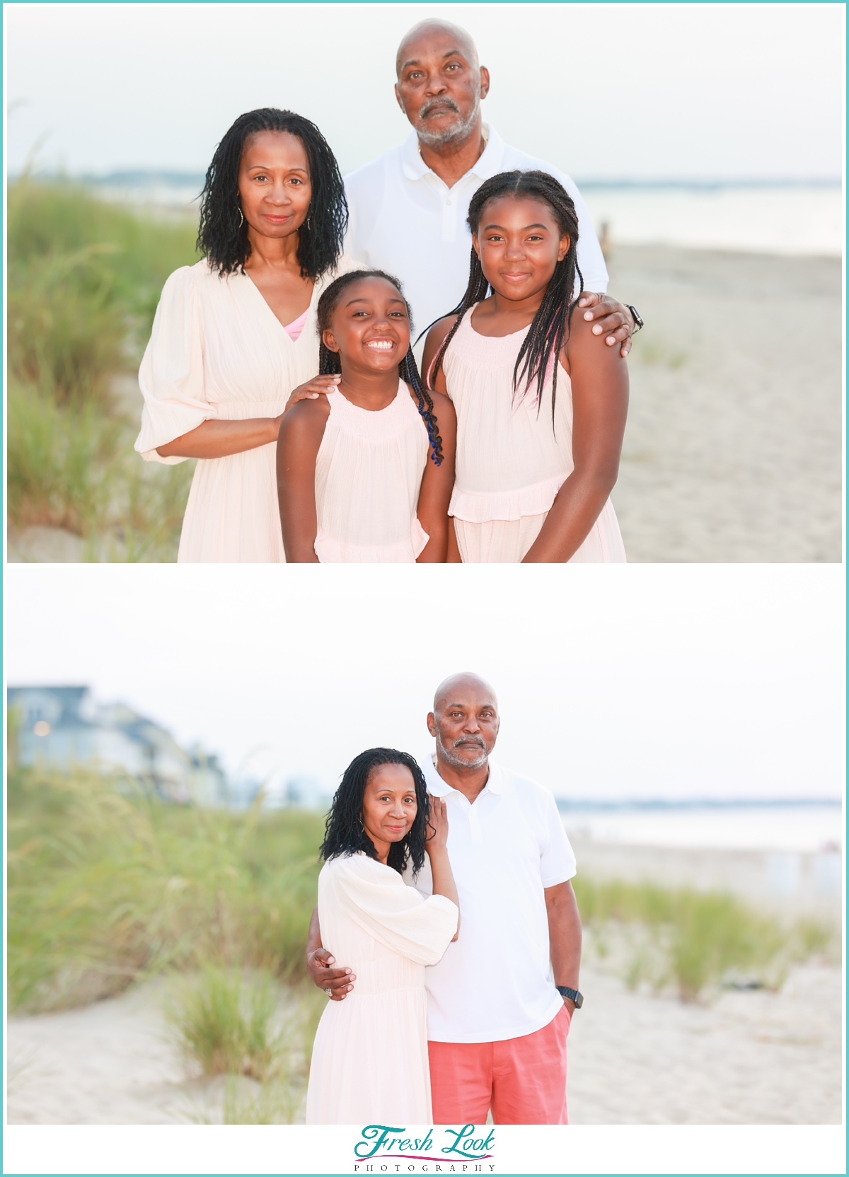 beach family photoshoot