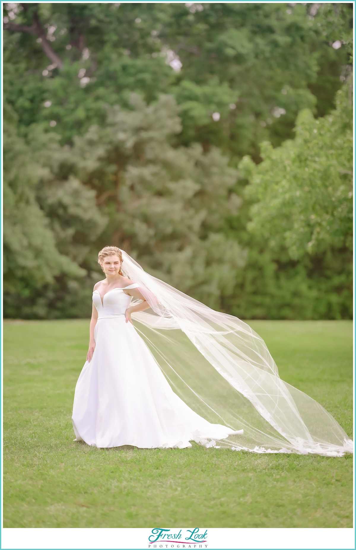 Woodsy bridal photoshoot