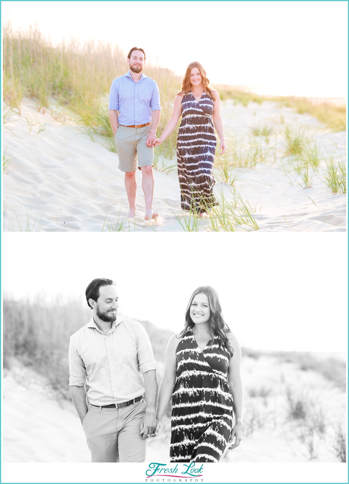 couples photos on the beach