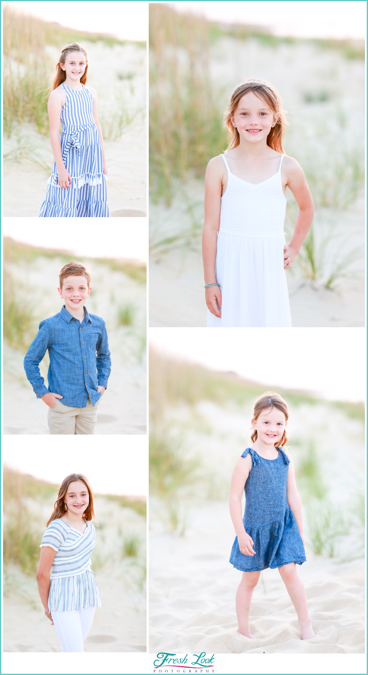 all the kids family photoshoot