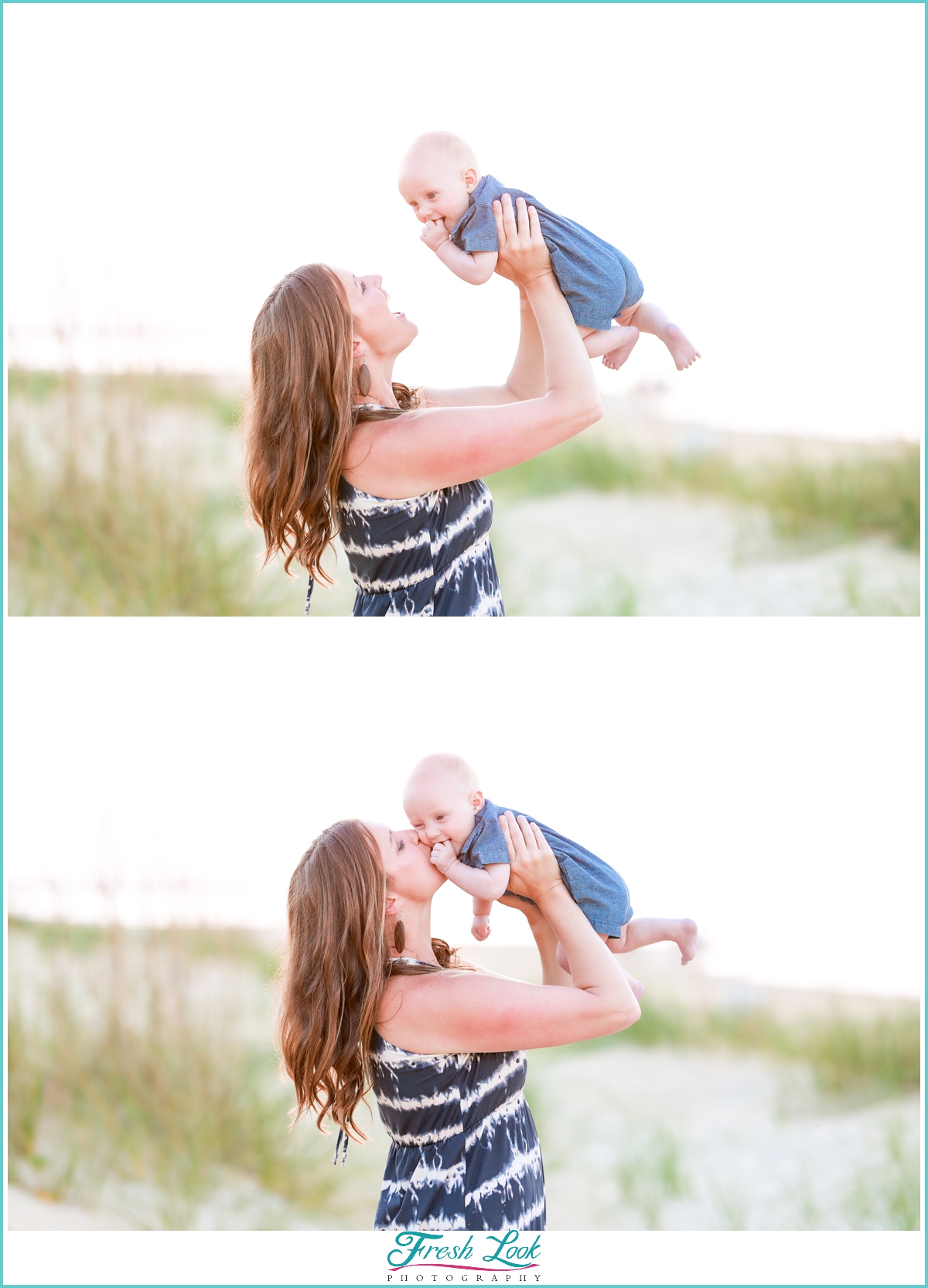 mommy and me beach photos