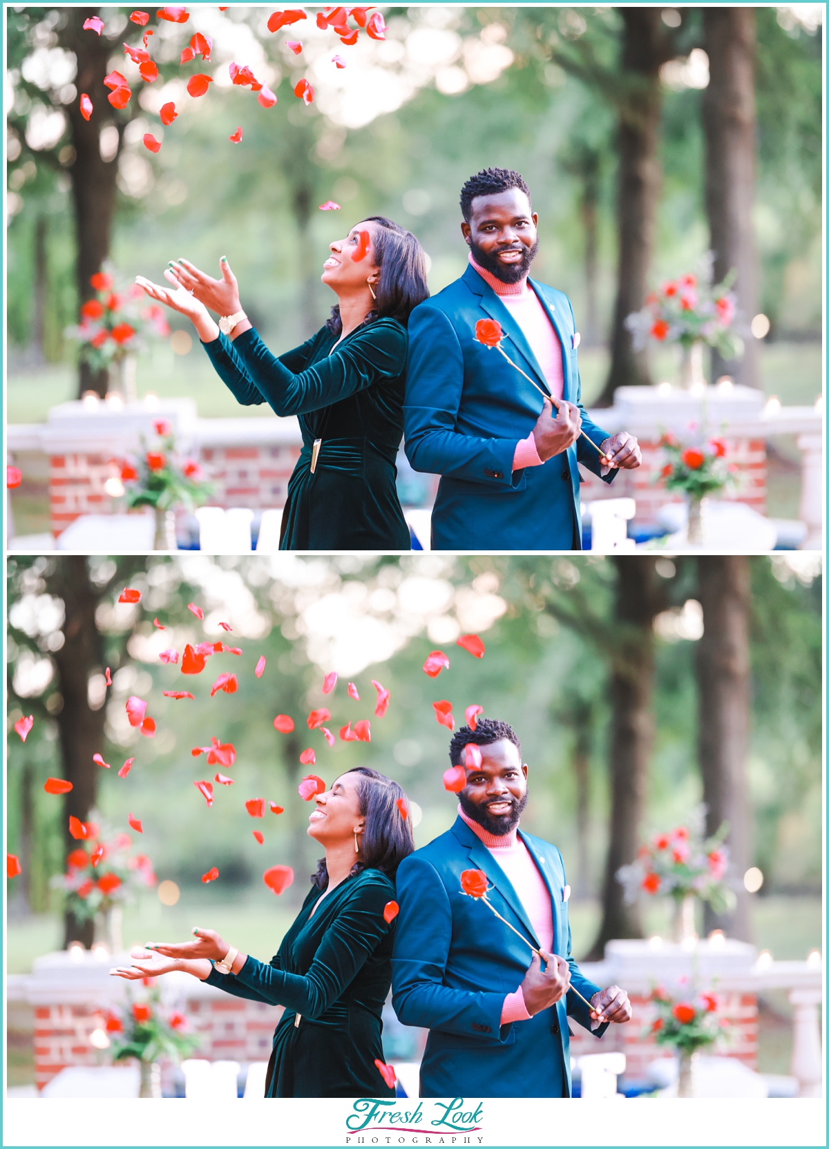 bachelor inspired engagement photos