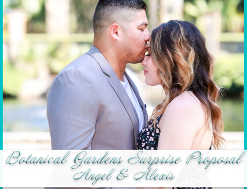 Botanical Gardens Surprise Proposal | Angel+Alexis