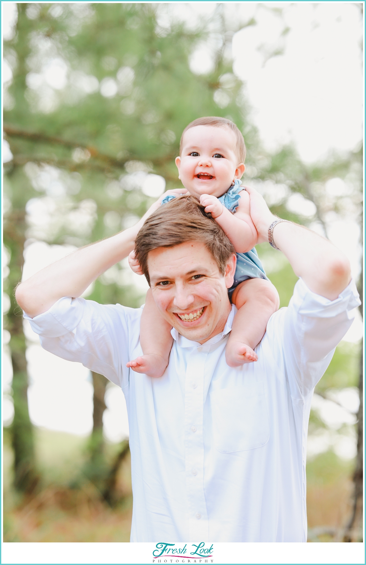 Father and daughter photoshoot