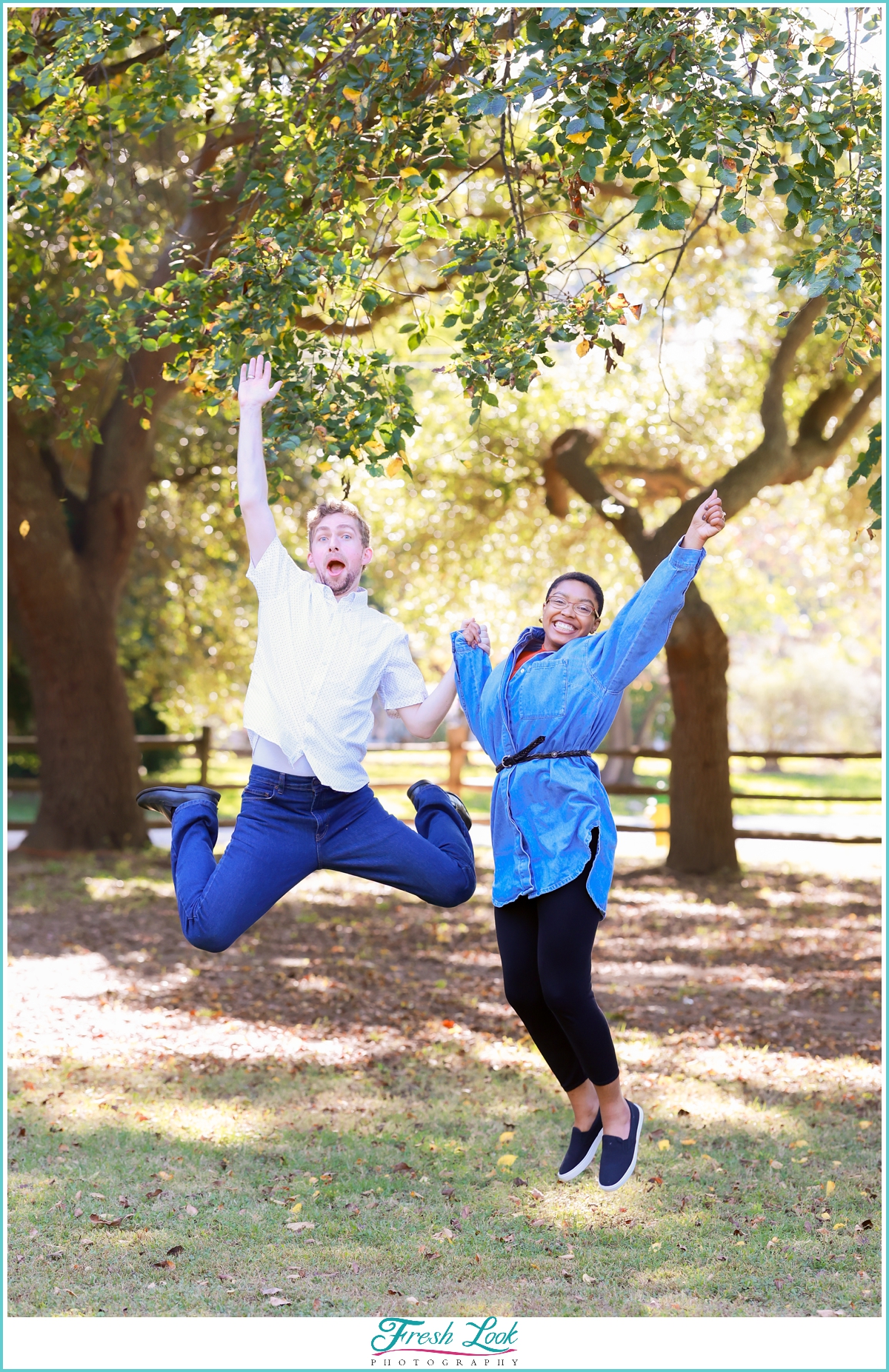 fun engagement session poses