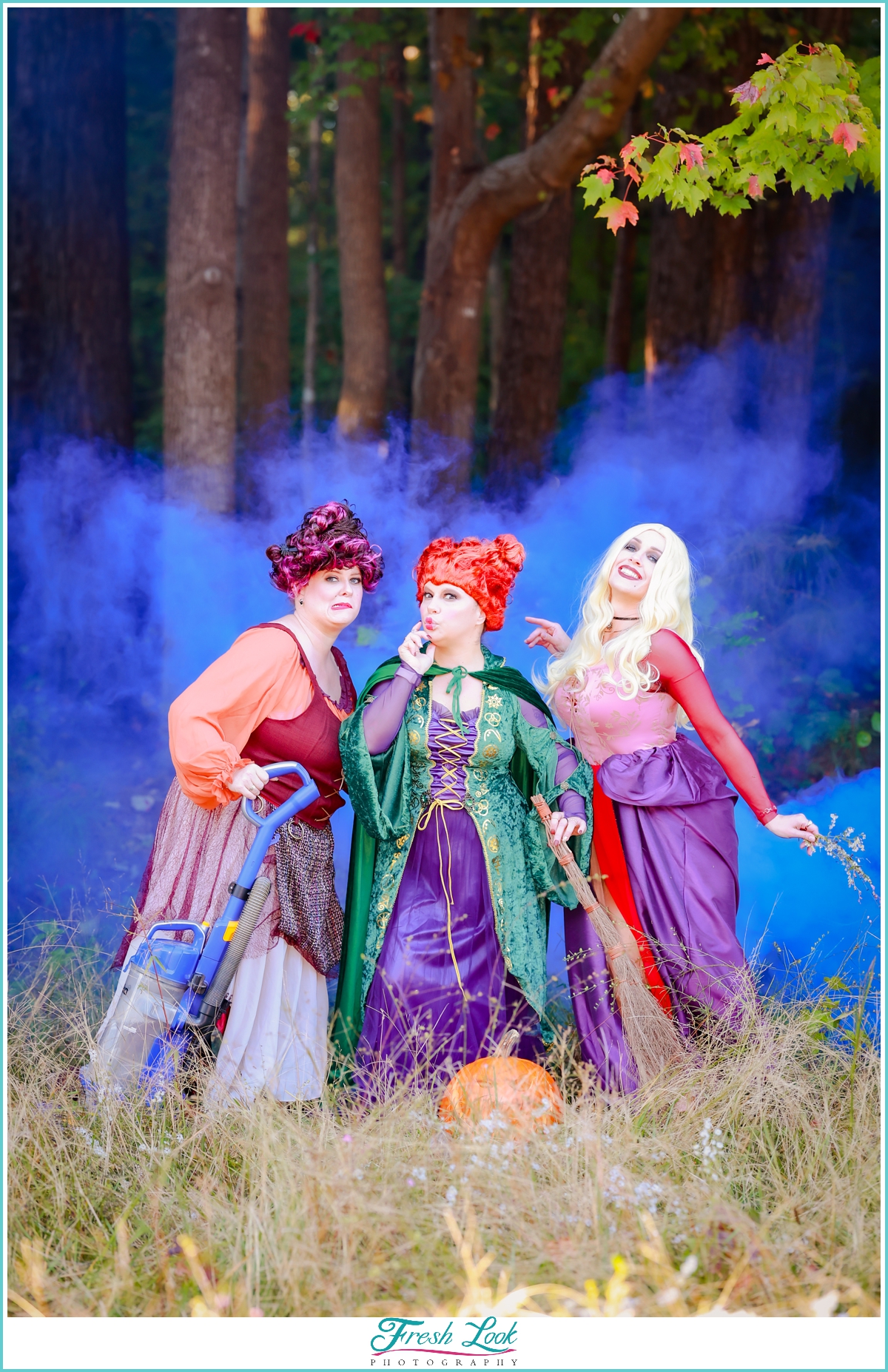 Sanderson Sisters and Smoke Bombs