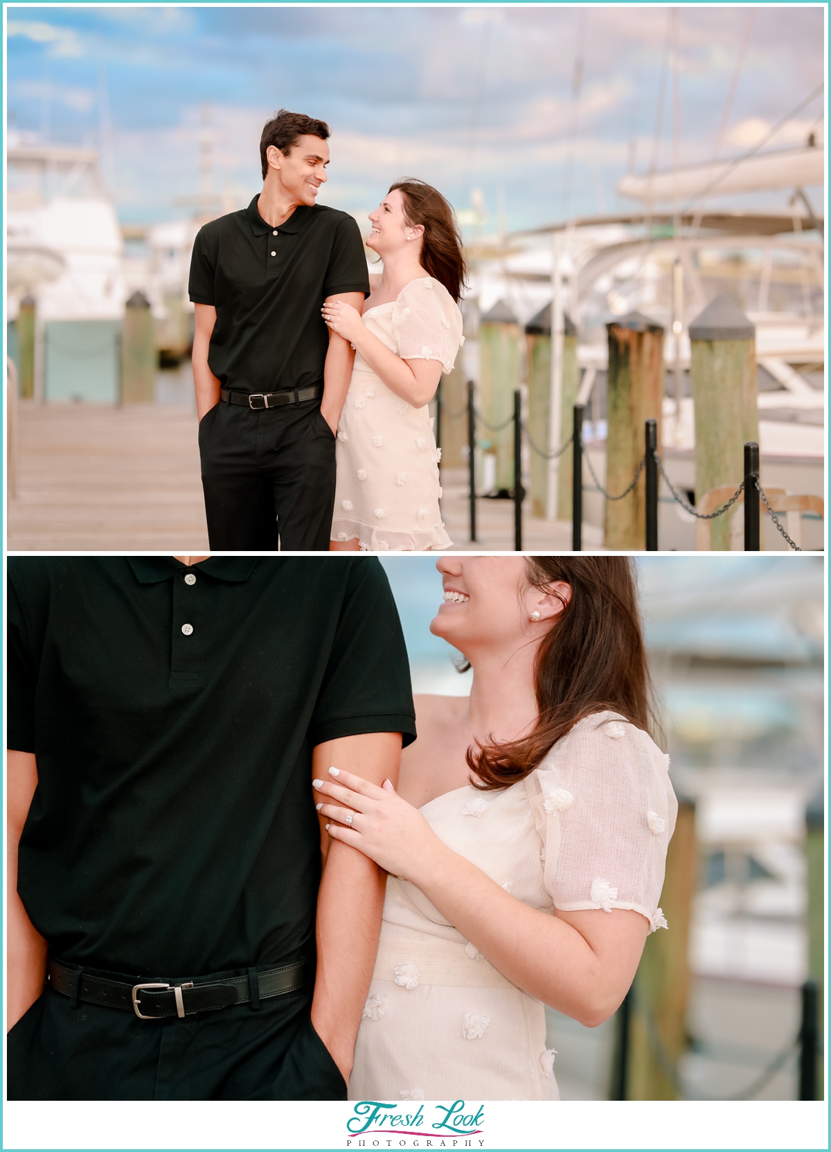 Norfolk Waterside Engagement Photoshoot