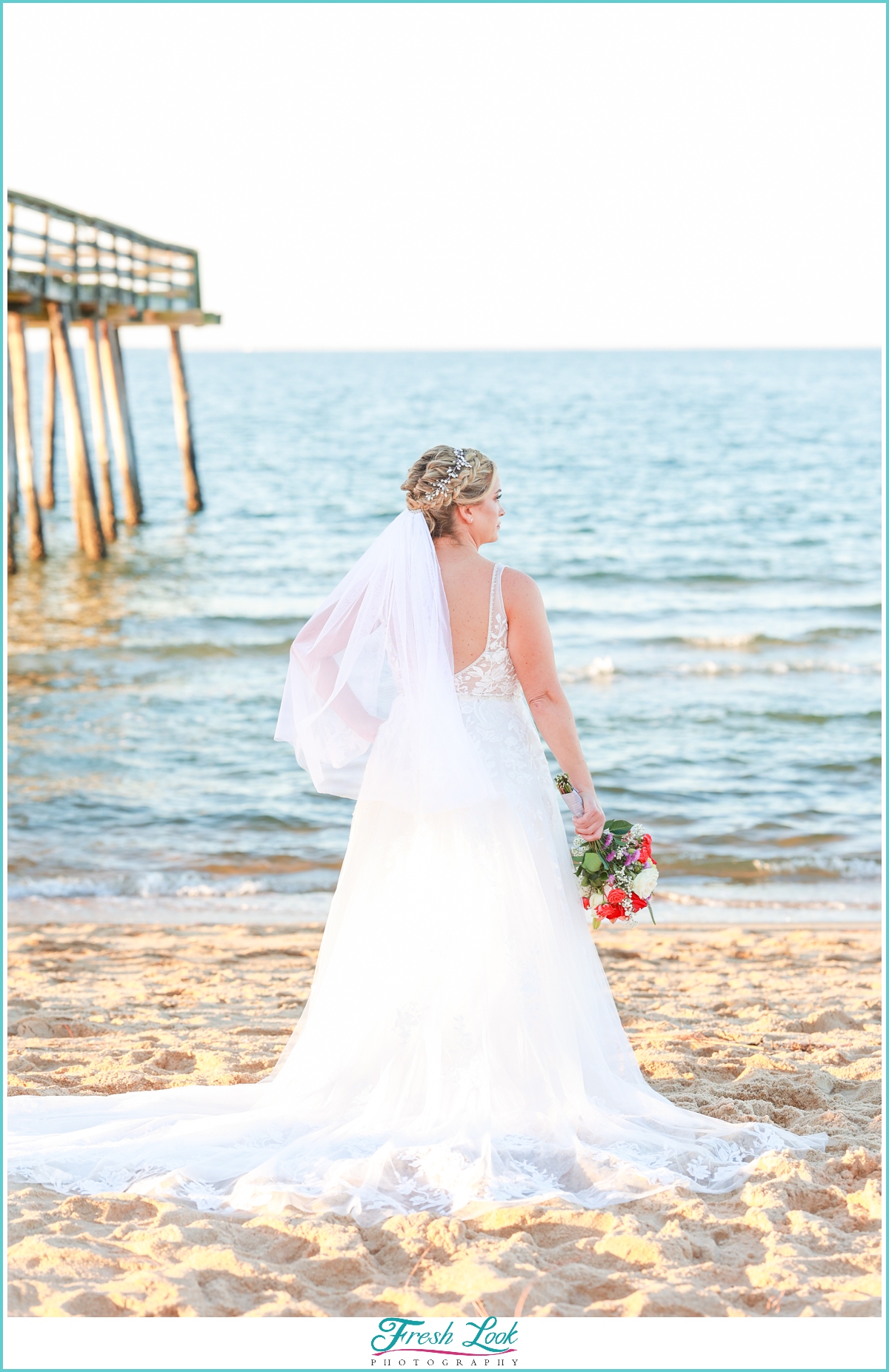Virginia Beach bridal portrait