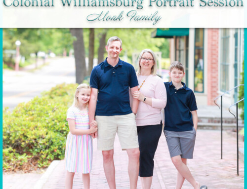 Colonial Williamsburg Portrait Session | Monk Family
