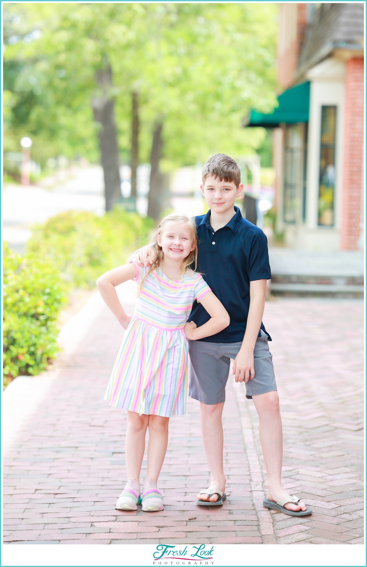 kids photoshoot in Colonial Williamsburg