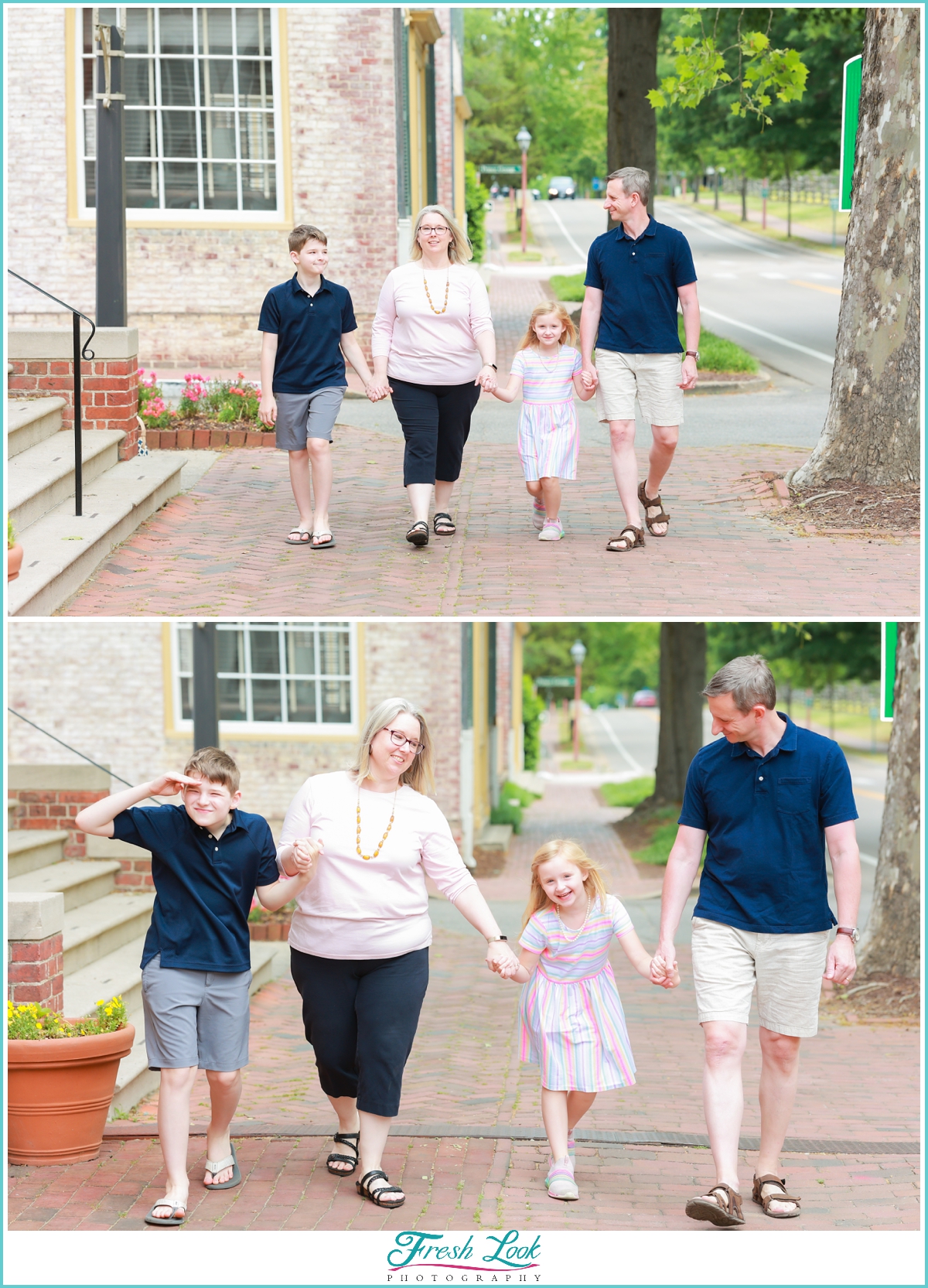 Family Photoshoot in Williamsburg