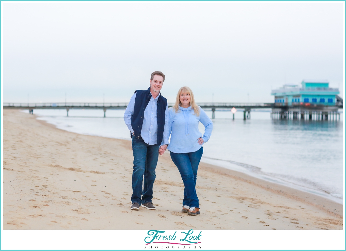 East Beach Norfolk Anniversary Session