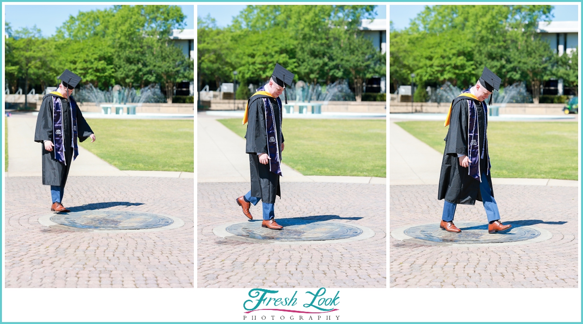 walking on the ODU seal