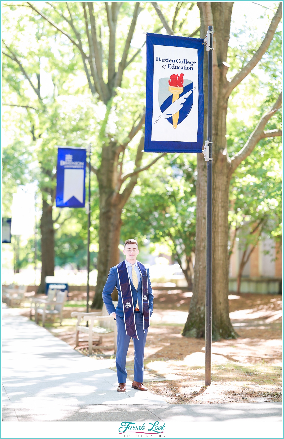 College of Arts and Letters graduation photoshoot