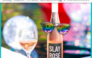 Slay Rose Wine Branding Photoshoot