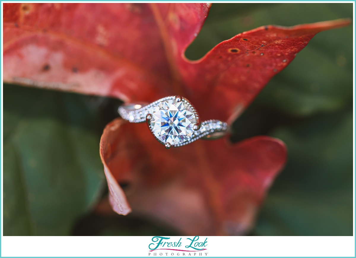 fall engagement ring proposal ideas