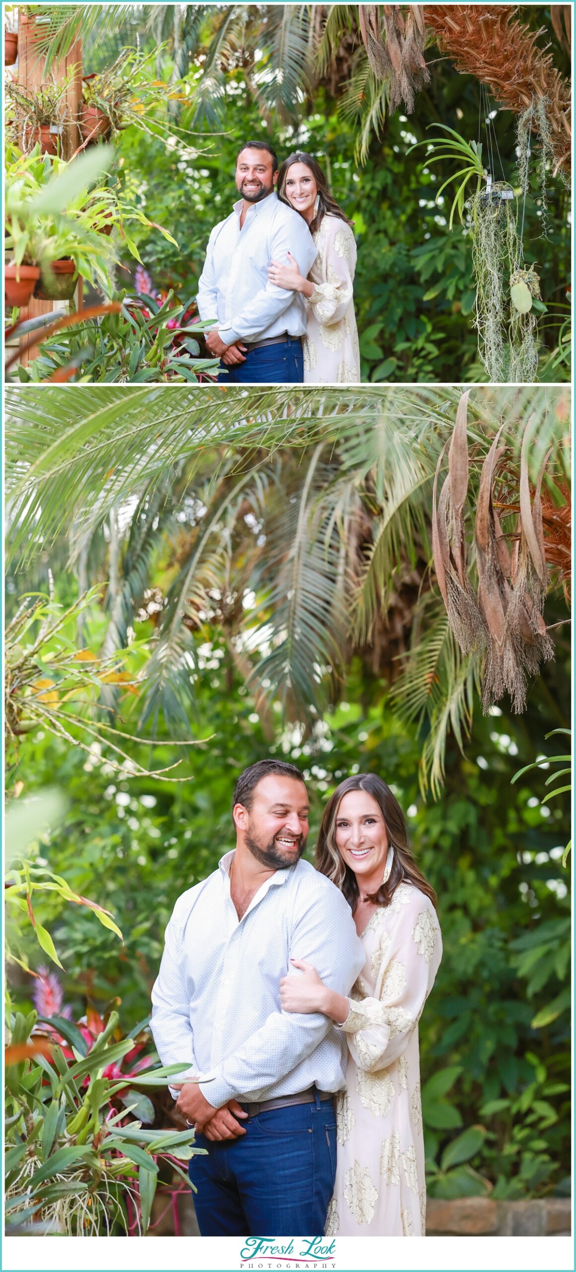 tropical couples photoshoot