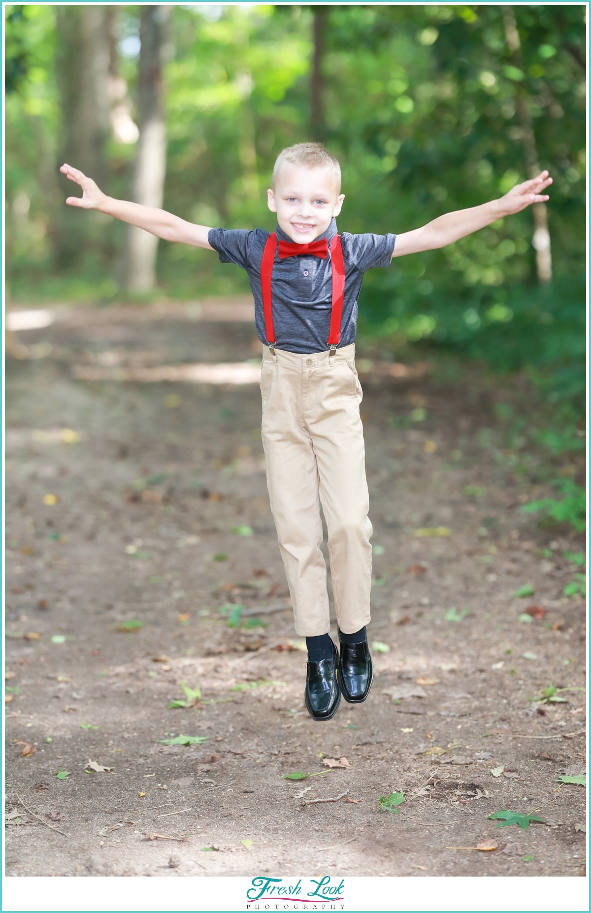 fun photos in the woods