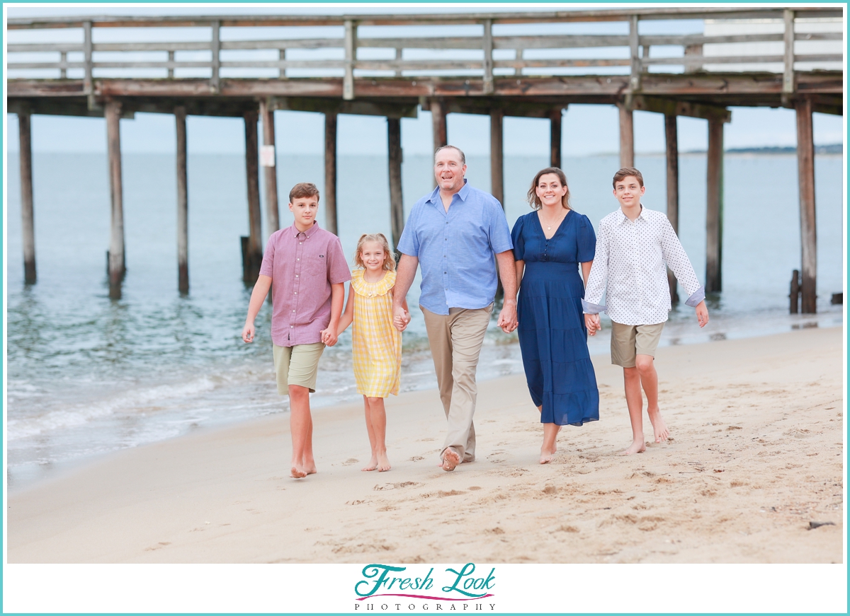 Oceanfront family session