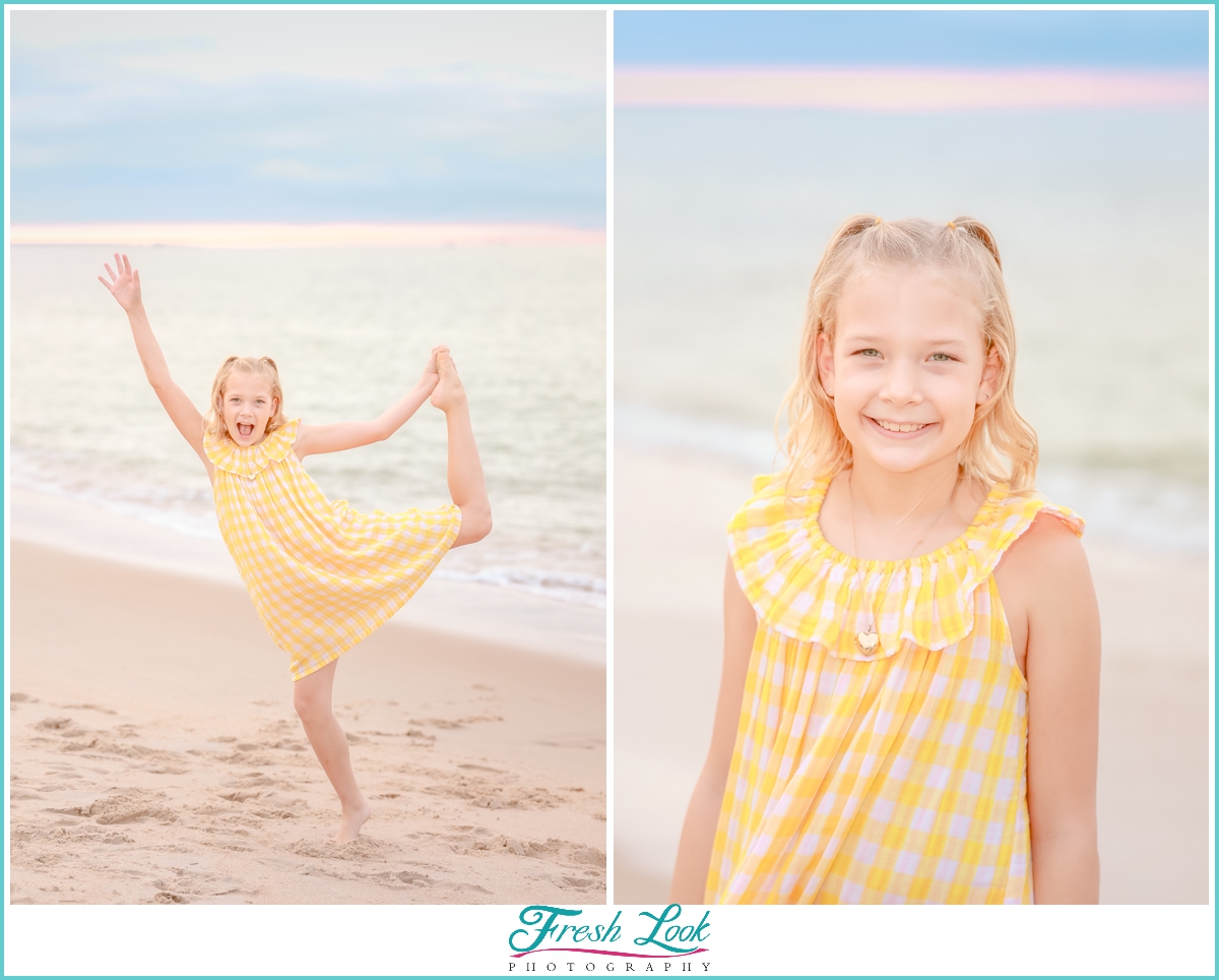 little princess beach photoshoot