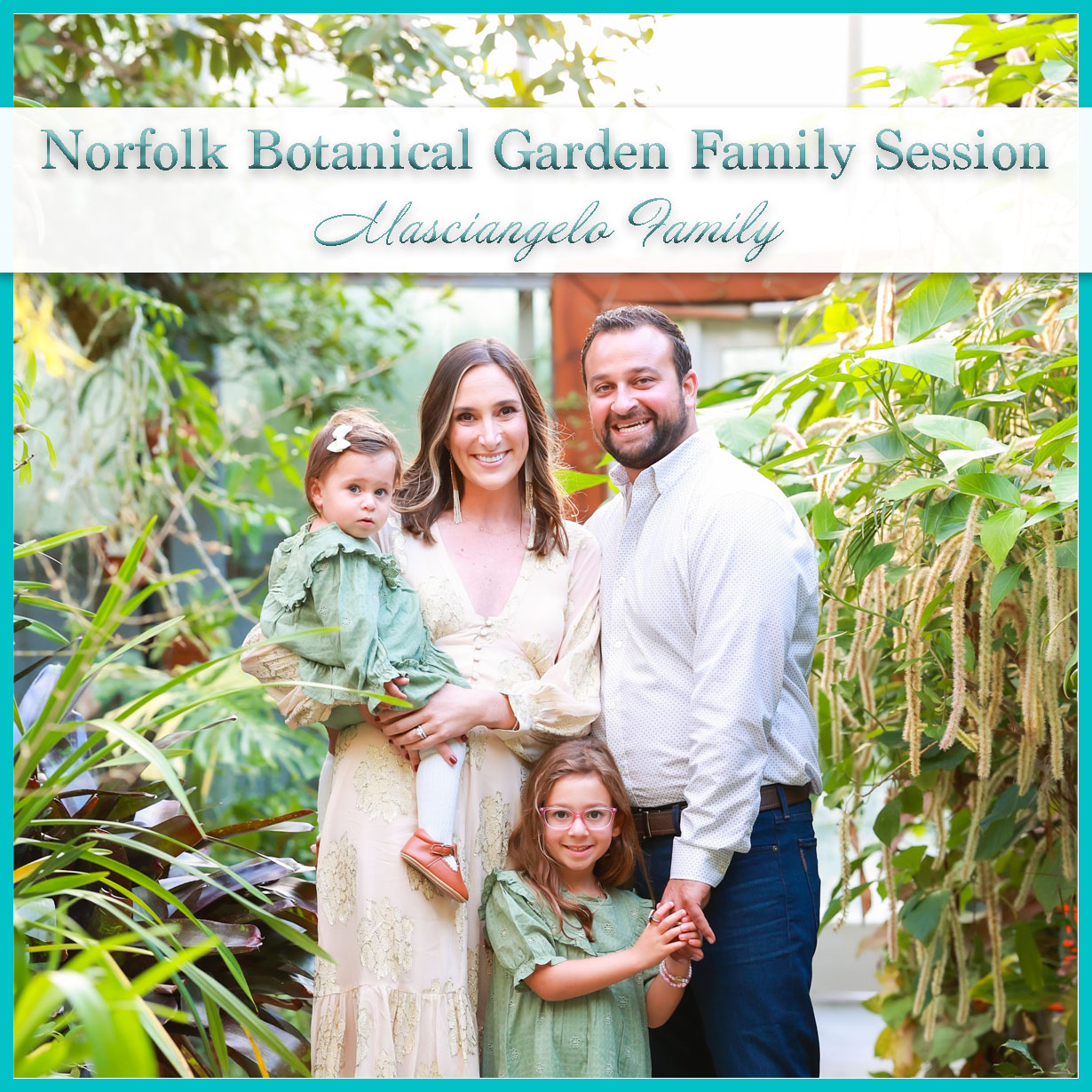 Norfolk Botanical Garden Family Session