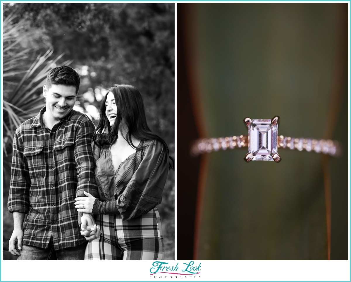 Diamond Ring engagement photography