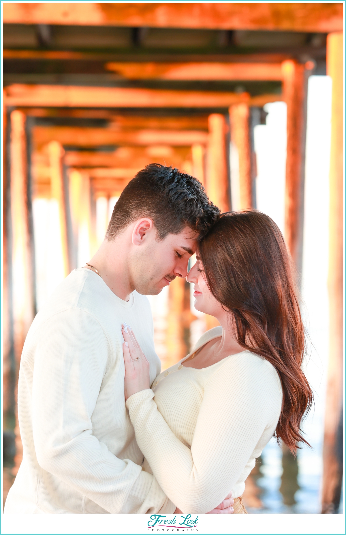 Romantic engagement photoshoot