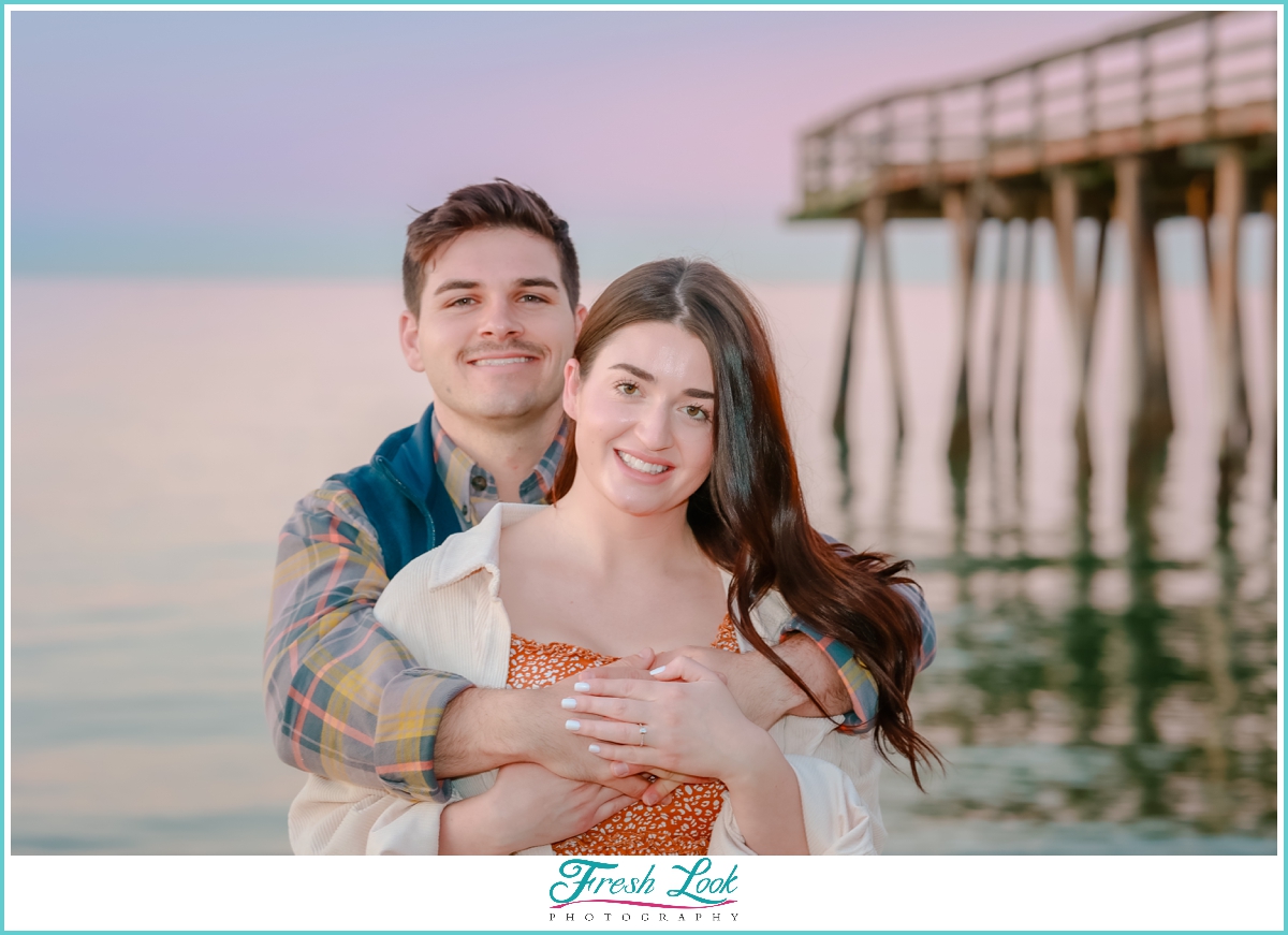 Dancing on the Beach Engagement Photos