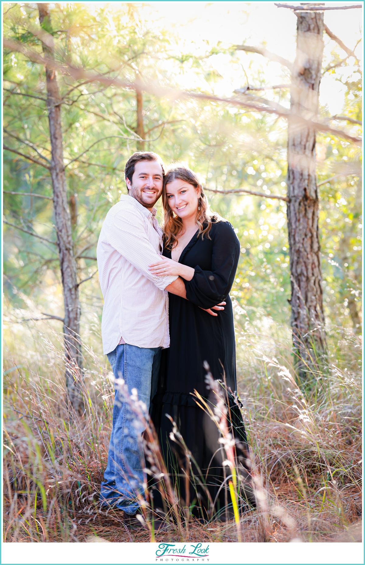 Summer engagement photoshoot