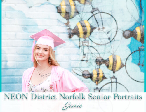 NEON District Norfolk Senior Portraits | Jamie