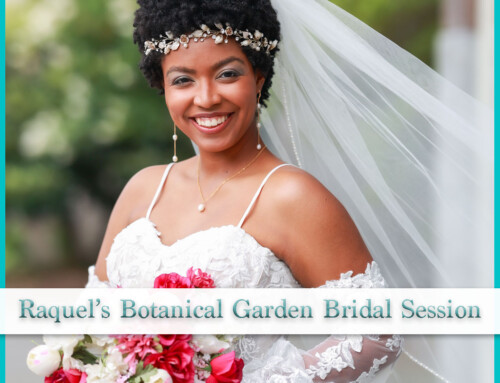 Botanical Garden Bridal Session | Raquel