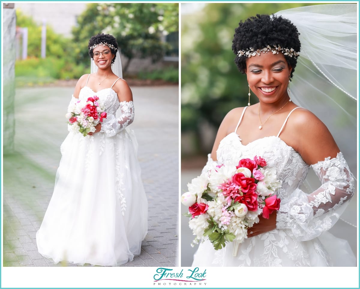 Botanical Garden Bridal Session