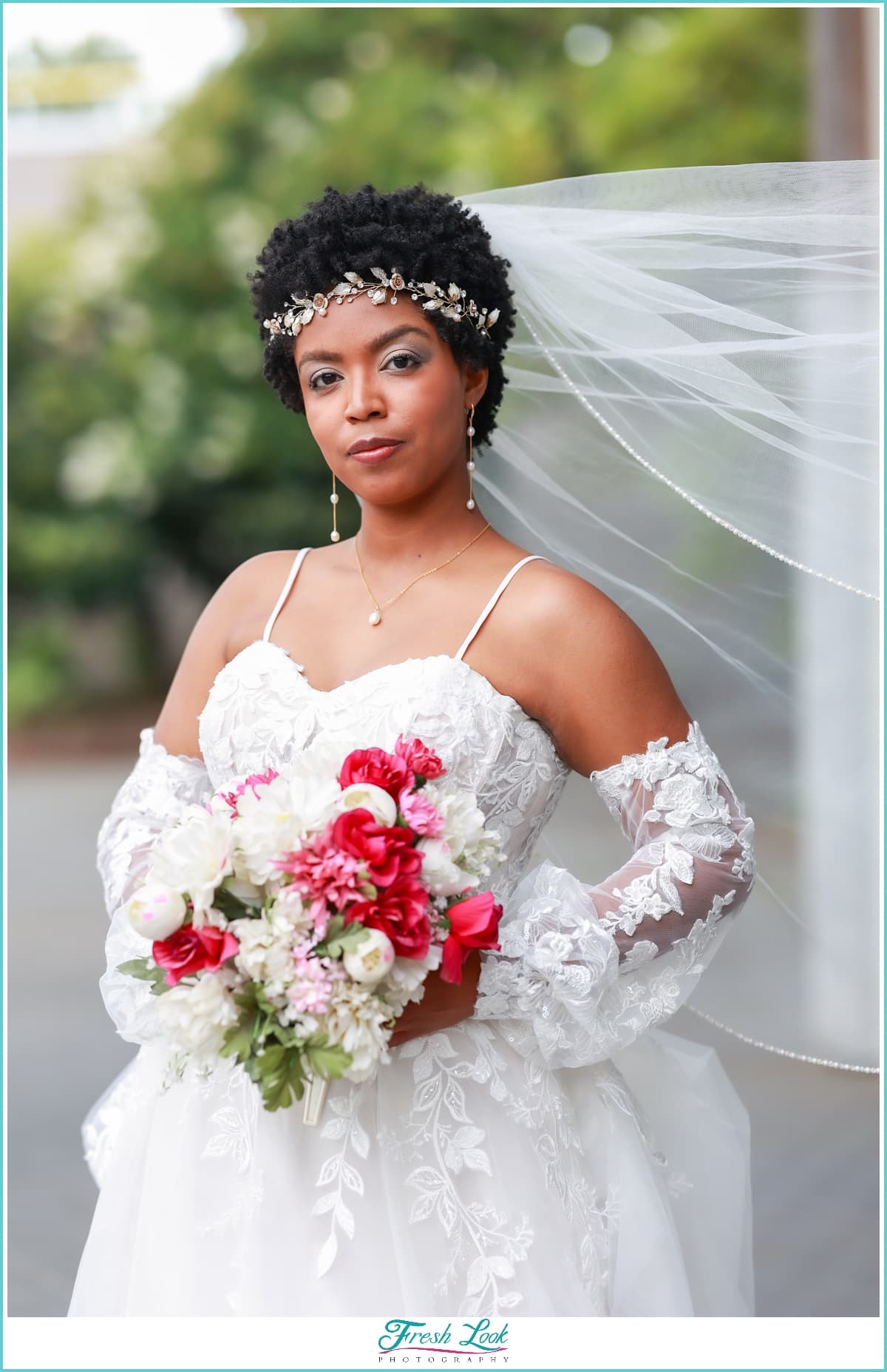 Norfolk Botanical Garden Bridal Session 